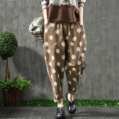 LOW LUV Women's Corduroy Trousers