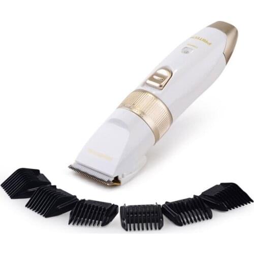 PRITECH PR-1501 Electric Hair Clipper Rechargeable Low Noise Razor Men Hair Shaver Trimmer Hair Cutting Machine 9 Limited Comb