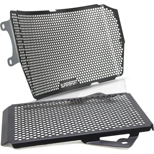 For Ducati SuperSport 939 S 2017 2018 2019 2020 Motorcycle Oil Cooler Guard Radiator Guard Cover Protector SuperSport 950 S 2021