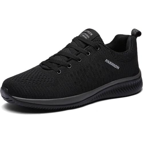 New Mesh Men Casual Shoes Lac-up Men Shoes Lightweight Comfortable Breathable Walking Sneakers Tenis Feminino Zapatos