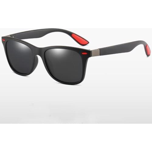 New Design Polarized Sunglasses Men Women Driver Shades Male Vintage Sun Glasses Men Spuare Mirror Summer UV 400