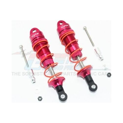 ARRMA RC TYPHON/SENTON ALLOY FRONT ADJUSTABLE DAMPERS SHOCK ABSORBERS 100MM - SET MAS100F
