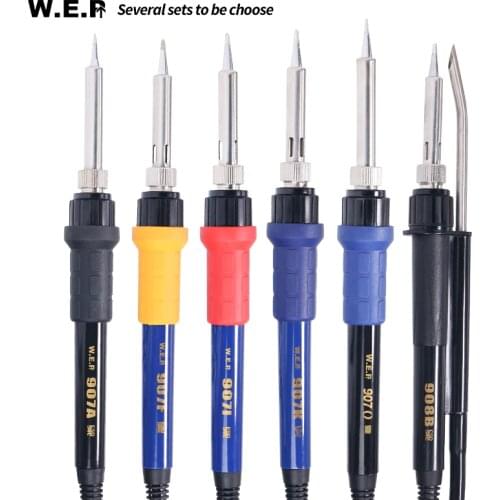 WEP 907A 907G 907I 907F 908A 908B 907K 900H Soldering Iron Handle for 878A 8786D 853AAA 995D+ 862BD+ 992DA+Soldering Station