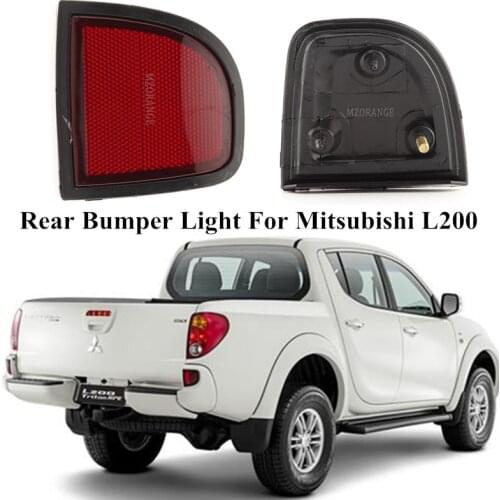 MZORANGE Rear Bumper Light For Mitsubishi L200 LC036LH Left/Right Tail Lamp Rear Reflector Stop Lamp Warning Light