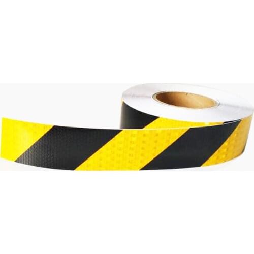 5CMx400CM,Orange black color Reflective adhesive tape sticker for Truck Car Motorcycle Free shipping