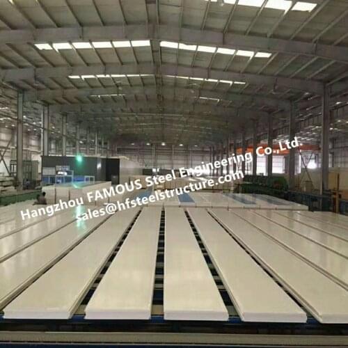 Rigid Polyurethane Foam Core Board Insulation For Freezer Cold Room PU Sandwich Panel