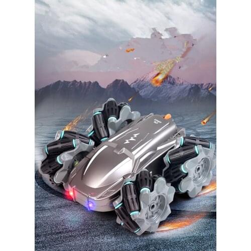 4WD 2.4G Drift Stunt Car High Speed Climbing Off-Road Racing With LED Lights Toy Gift For Kids