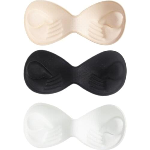 Women One-Piece Removable Breast Chest Pad 3D Bra Inserts Thicken Sponge Underwear Bikini Swimsuit Push Up Accessories
