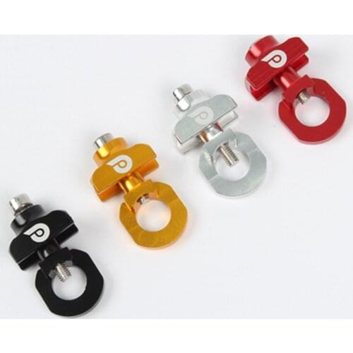 1/2pc Bicycle Chain Adjuster Tensioner Fastener Aluminum Alloy Bolt for BMX Fixie Bike Single Speed Bicycle Bolt Screw Bike Part