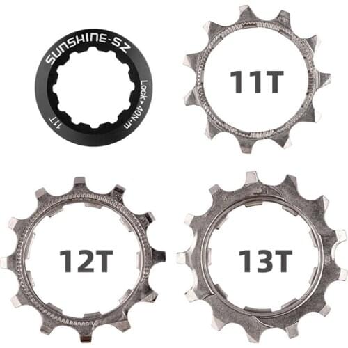 1pc MTB Bike Flywheel Small Gear Road Mountain Bicycle Cassette Cog 8 9 10 11 Speed 11T 12T 13T Tooth Freewheel Steel Patch Part