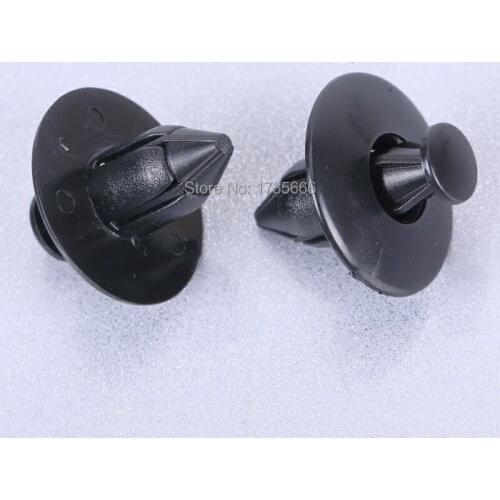 100PCS Black Fastener Rivet Push- Retainer Clips For Honda Accord Civic 91545-SE0-0030-W1