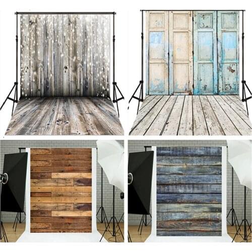 150x210cm Wood Board Floor Plank Texture Wooden Backdrop Vinyl Photography Background for Pet Toy Baby Shower Newborn Photophone