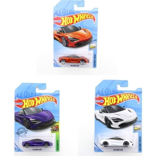 2018 McLAREN 720S Original Hot Wheels Mini Alloy Coupe 1/64 Metal Diecast Model Car Kids Toys Gift