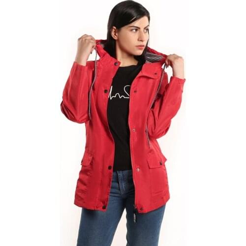 Bigsweety Women's Windbreaker Jackets