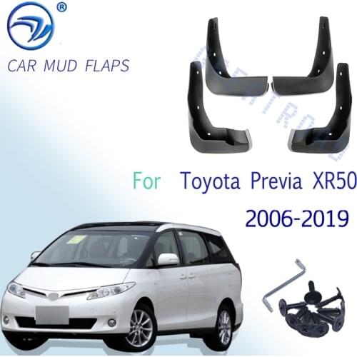 Car Mudflap for Toyota Previa XR50 2006~2019 Estima Tarago Fender Mud Guard Flap Splash Flaps Mudguards Accessories 2010 2015