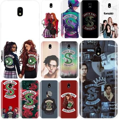 Riverdale South Side Serpents Cover TPU Phone Case For Samsung Galaxy J3 J4 J5 J6 J8 2018 J5 J7 2017 J5 J7 2016