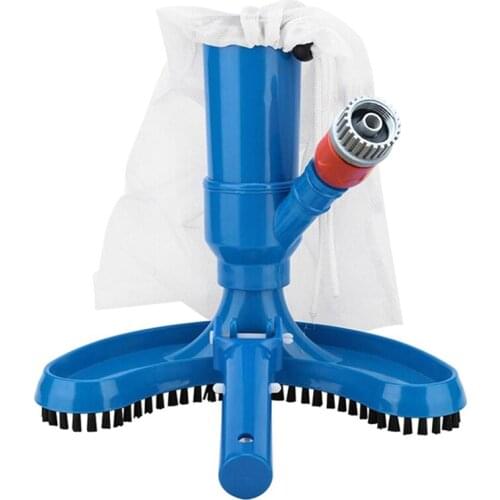 Swimming Pool Vacuum Cleaner Cleaning Disinfect Tool Semicircular Suction Head Pond Fountain Spa Pool Vacuum Cleaner Brush