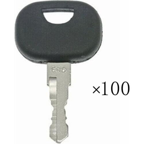 100pc key For 606 Liebherr & For JOHN DEERE Heavy Equipment Key 10221073