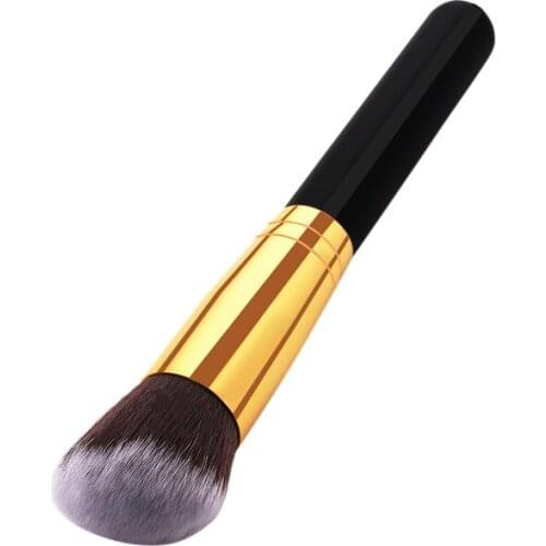 Cosmetic Make up Powder Foundation Brush Blush Angled Flat Top Base Liquid Cosmetic Makeup Brush Tool Makeup Tools