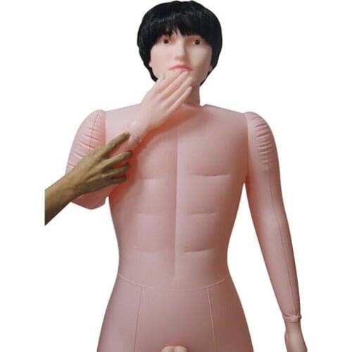 170CM pvc whole body Inflatable male mannequin body toroso Inflatable shooting mode maniqui for cloth Headless doll C931