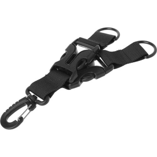 Outdoor EDC Keychain Molle Webbing Backpack Clip Carabiner Buckle Hook U2JB