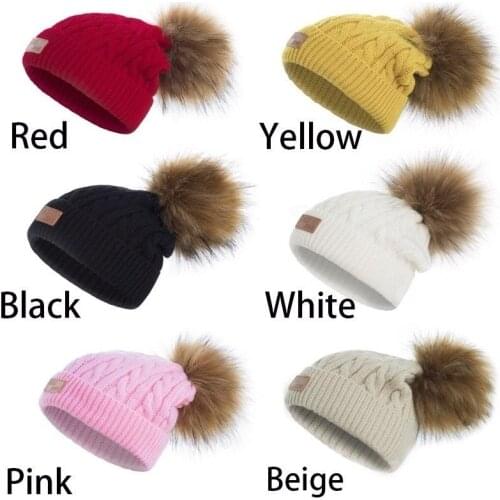 New Toddler Kids Girl&Boy Baby Infant Winter Warm Crochet Knit Hat Beanie Cap