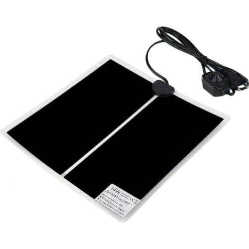 2021 New Arrival Hot Household Warmer Bed Mat Pad Amphibians Adjustable Temperature Pet Reptile Heating Heater For Sale