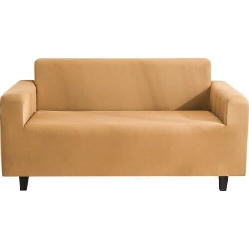 12 Colors Solid Color Sofa Cover Sectional Elastic Stretch Sofa Cover For Living Room Couch Cover 1/2/3/4-Seater