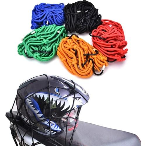 2017 NEW Motorcycle 6 Hook Mesh Bag String Bag Sundries Net Rope Luggage Bungee Holder
