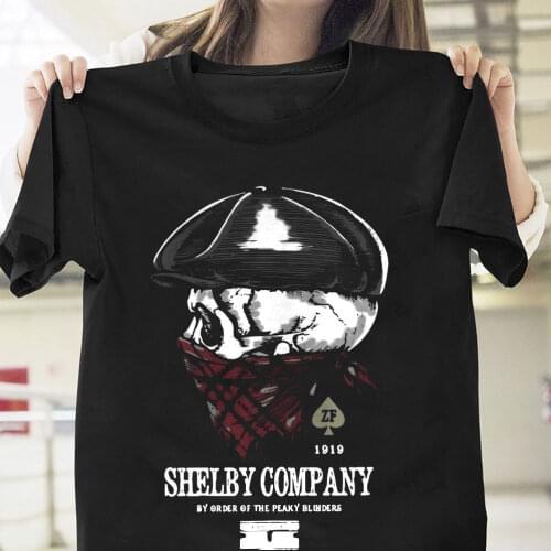 Shelby Company By Order of The Peaky Blinders T Shirt Black Cotton Newest 2019 Fashion Hipster Summer Mens Funny Cotton Shirt