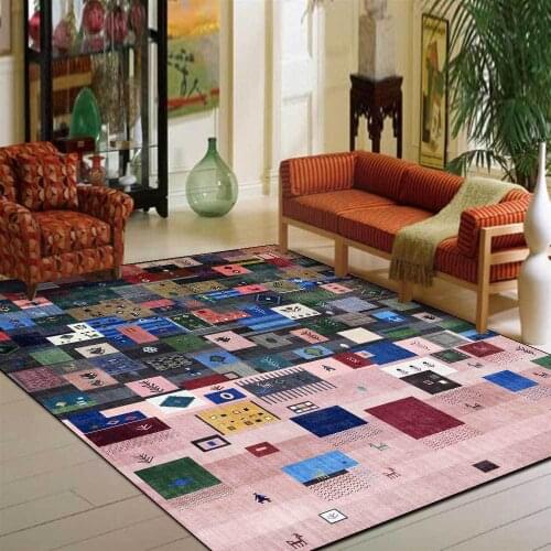 Modern Art Office Japanese Cover Carpets For Living Room Bedroom Area Rugs Fabric Colourful Decor Waterproof Home Patterned Mat