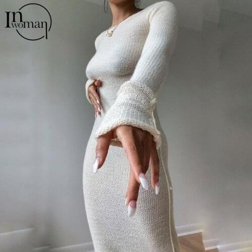 WLWXR Fashionable Knitted Dresses