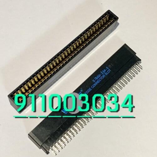 5pcs S-64M-2.54-5 64P S-60M-2.54-5 60P Goldfinger slot EDGE CONNECTOR SLOT