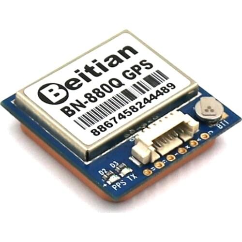 Beitian BN-880Q GPS+GLONASS Dual GPS Antenna Module TTL Level 515m/s 9600bps Module for RC Models Spare Part 28mmx28mmx8mm