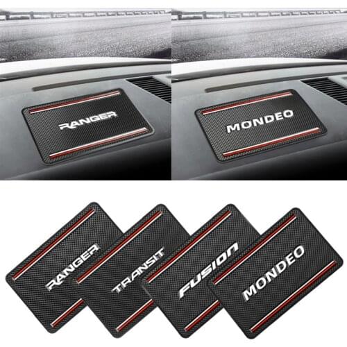 1pcs Car Anti Slip Mat Phone Holder non slip Pad Non-Slip Mat For Ford Focus Mustang Fiesta Transit Mondeo Ranger Fusion