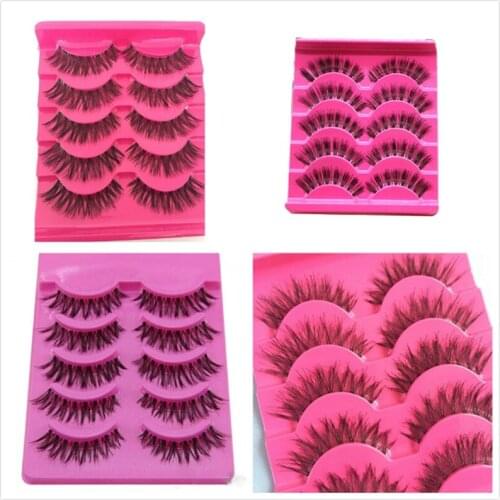 AY 2020 New false Eyelashes Long Handmade False Eyelashes, Thick False Eyelash Womans false eyelashes Beauty Makeup Tools
