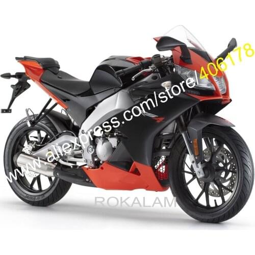 For Aprilia RS4 125 Fairing 2012 2013 2014 2015 RS4 50 12 13 14 15 Black Red Motorbike Fairing (Injection Molding)