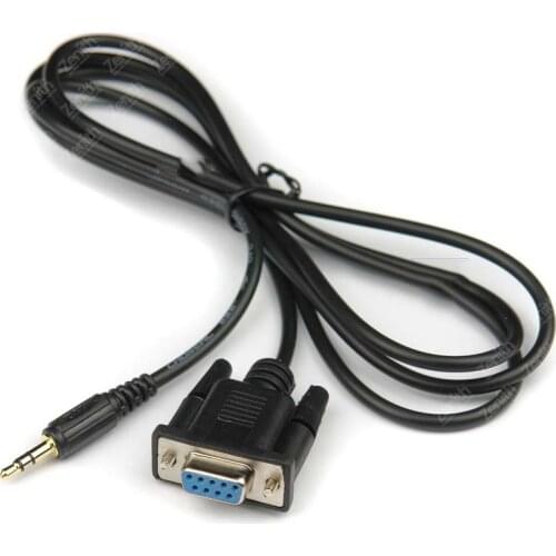 GuSuo RS232 DB9 9 PIN FEMALE TO 3.5mm 2.5mm 3P MALE JACK ADAPTER SERIAL CABLE