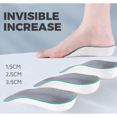 New Type Heightening Half Pad For Men And Women Sole And Arch Support To Relieve Heel Pain Soft And Breathable Half Pad