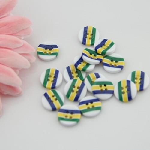 Fancy DIY 200pcs plastic sewing buttons 4 hole resin button free shipping mmbt026