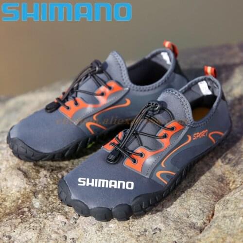 Unisex 2021 Shimano Fishing Shoes Womens Summer Wading Shoes Fishing Footwear Swimming Beach Outdoor Water Upstream Shoes