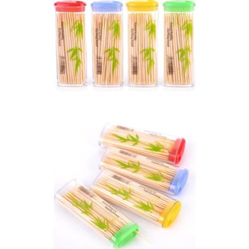 1 Box Disposable Natural Toothpicks For Home Restaurant Hotel Toothpicks Tools Kichen Table Accessories In Stock
