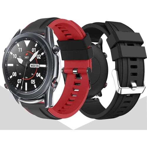 Double Color Strap for Xiaomi huami Amazfit Bip Stratos 2/2S PACE GTR 42/47MM GTR2 Watch Band for Samsung Gear S3 S2 bracelet