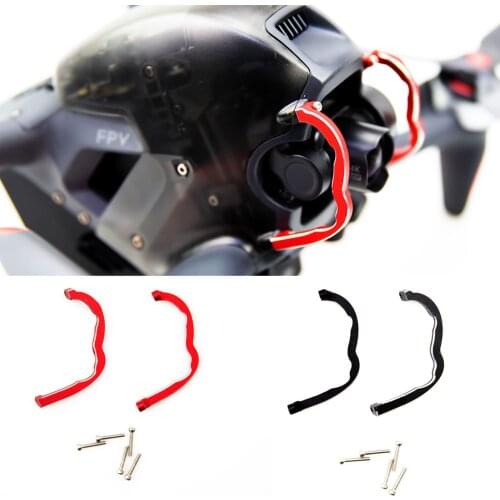 SUNNYLIFE Anti-collision Aluminum Alloy Gimbal Camera Lens Bumpers Guards Protectors for DJI FPV Combo Drone Accessories