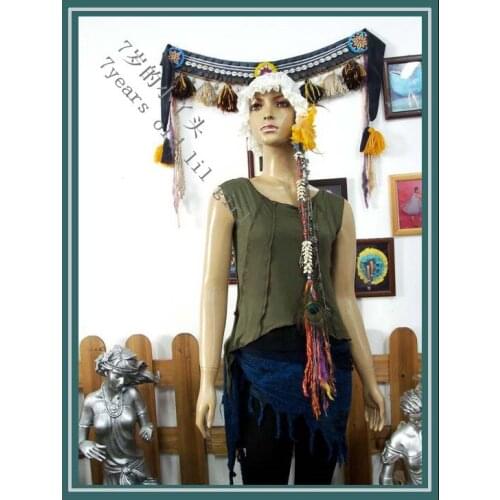 Belly Dance Top Modal Vest Wear Yoga Tribal Fusion H14 17