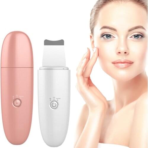 Ultrasonic Skin Scrubber Deep Cleansing Cavitation Peeling Facial Peeling Exfoliating Blackheads Acne Face-lifting Machine