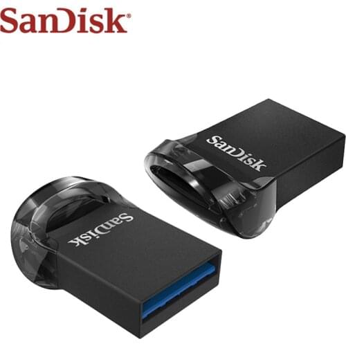 SanDisk CZ430 USB Flash Drive USB 3.1 Pendrive 16GB 32GB 64GB 128GB Flash Disk Black Pen Drive Max 130MB/s U Disk USB key