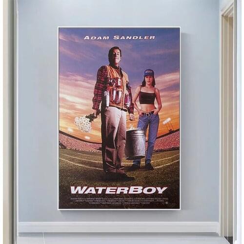 V0430 The Waterboy (3) Vintage Classic Movie Wall Silk Cloth HD Poster Art Home Decoration Gift