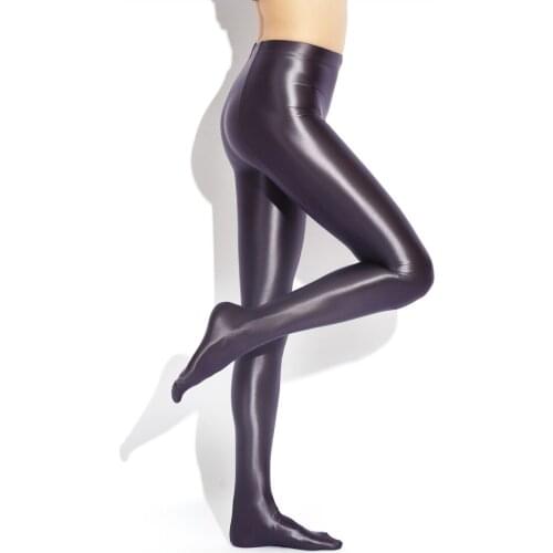 Adult Glossy Spandex Leggings Yoga Pants Pole Dance Leggings for Ballet Clubwear Women Gym Fitness Workout Pantyhose Plus Size