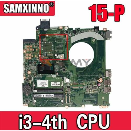 Y11A For HP Pavillion 15-P I3-4030U Laptop motherboard SR1EN DAY11AMB6E0 DDR3 Notebook Mainboard